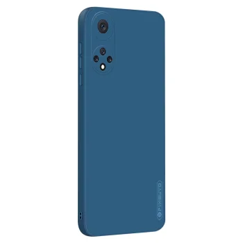 Huawei Nova 9 (NAM-AL00, NAM-LX9) / Honor 50 PINWUYO Silicone Cutouts Anti-Drop Texture Cover Case, Blue