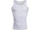 Men\'s Shaping Slimming Undershirt, Size XXL, White