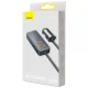 Baseus Share Together car charger 2x USB / 2x USB Type C 120W PPS Quick Charge Power Delivery gray (CCBT-A0G)