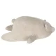 2in1 Travel Pillow and Bear Toy, Grey