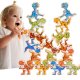 Dinosaur Balancing Game T-Rex Stacking Blocks Tower Jhtoy-640