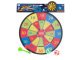 Kids Game Toy Darts Board Velcro Balls Target 28 cm