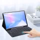 Samsung Galaxy Tab S10 FE+ Plus (SM-X620 / X626B) Dux Ducis TK Case Cover with Bluetooth Keyboard, Black
