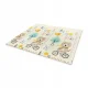4Fizjo Foldable Educational Kids Play Mat Bear on a Bike, 200x180 cm
