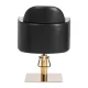 Gabbiano Malaga Hairdressing Chair, Black/Gold