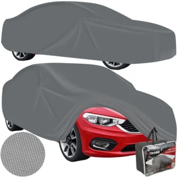 Xtrobb Car Cover, for Medium and Large Cars, 572x180x120 cm, Grey