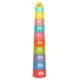 Educational Stacking Cups Bath Toy Bibi-inn, 11 Pieces