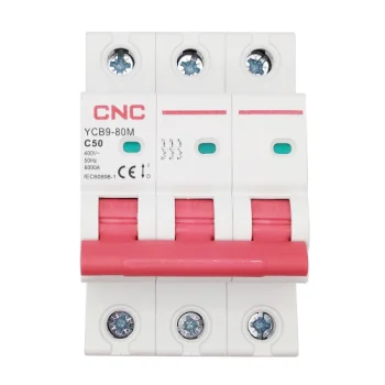 Miniature Circuit Breaker 3P, 50A, Class C, 6kA