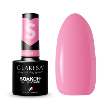 Claresa Kiss Me! 3 Hybrid Nail Polish, 5 g