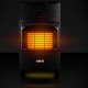 Humberg HM-900 Foldable Gas Cabinet Heater, 4.2 kW, Black