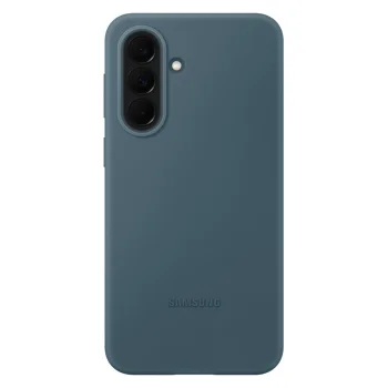 Samsung Silicone Case for Samsung Galaxy A37 5G, Dark Green