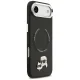 Karl Lagerfeld Karl & Choupette Pins MagSafe Case for iPhone 17 Air, Black