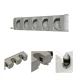 Wall-mounted Hanger House Cleaning Tool (mop, broom) Holder / Garden Tool Storage / Garage Organizer