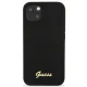 Guess Silicone Script MagSafe Case for iPhone 13 6.1\", Black
