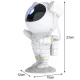 Izoxis LED Star Projector - Astronaut Night Light, White