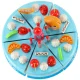 Velcro Cutting Play Birthday Cake (80 Pieces), Blue