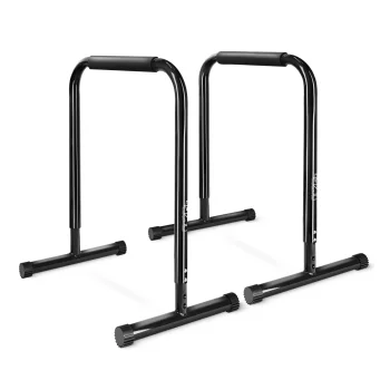 4Fizjo 1827 Stationary Dip Bars, Black