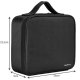 Makeup Case Box Travel Cosmetic Bag Organizer, Black