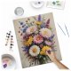 Massido Paint by Numbers 40x50 cm, Flowers