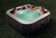 Надувной джакузи Intex 28450NP PureSpa на 4 человека, 175x71 см, серый