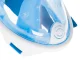 Foldable Full Face Snorkeling Mask, Blue, Size L/XL
