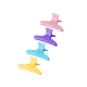 E-47 Hair Claw Clips 8.2 cm, 12 pcs, Color Mix