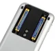 Digital Pocket Scale 500g 0.1g Precision Jewelry Gram Scale, Silver
