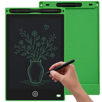 8.5" LCD Drawing Tablet with Stylus, Green
