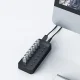 Orico CT2U3-13AB 13-Port USB-A 3.0 Hub with Individual Switches, Black