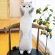 Plush Long Cat-shaped Hugging Pillow 60cm, Gray