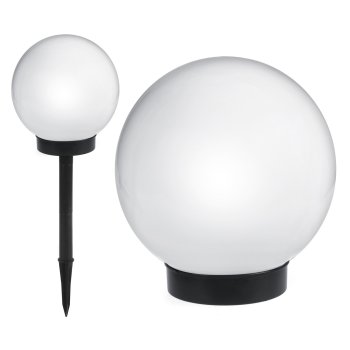 GreenBlue GB121 Solar Garden Lamp, 15x15x48 cm, White LED