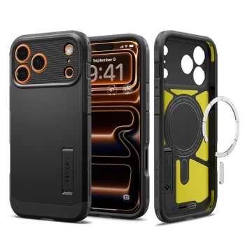 Spigen iPhone 17 Pro Case Tough Armor T Mag Magsafe, Black
