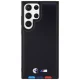 BMW Leather Stamp Tricolor Case for Samsung Galaxy S23 Ultra S918, Black