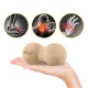 4Fizjo Double Cork Massage Ball, 13.5 cm, Brown