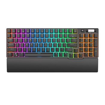 Royal Kludge RK96 RGB механическая клавиатура с подсветкой Bluetooth/USB, чёрный...
