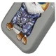 Nimmy iPhone 16 Pro Max Case Glasses Cool Cat, Gray