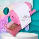 Bakalu Nicekids Hand Crank Pencil Sharpener Unicorn, Pink