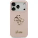 Guess iPhone 17 Pro Case Silicone Big 4G Script, Pink