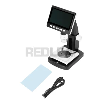 Digital Microscope Redleaf RDE-71000M with 4.3" LCD Screen and 1000x Magnification