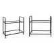 Humberg HM-386 Metal Tire Rack for 8 Wheels, 120 x 109 x 45 cm