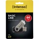 USB Flash Drive Intenso Basic Line, 64 GB, USB 2.0