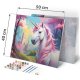 Massido Paint by Numbers Unicorn Canvas 40x50 cm - DIY Art Kit for Adults