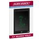 LCD Writing and Drawing Tablet for Kids 8.5\" KRUZZEL 22454, Black
