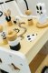 Wooden Baby Walker with Activity Cube Push Toy for Toddlers Learning First Steps