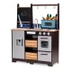 Ecotoys TL40030 Large Wooden Kids Kitchen with Vegetables and Accessories