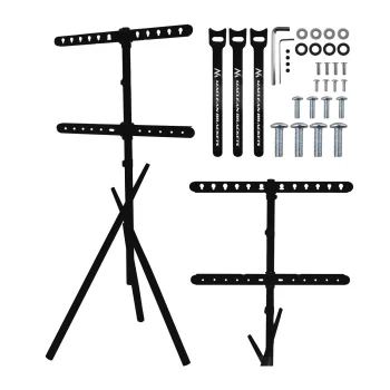 Maclean MC-182 B TV Floor Stand, 37-80", VESA 600x400, 60kg