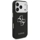 Guess Grained Big 4G Classic Logo Case for iPhone 17 Pro - Black