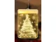 3D LED Window Stained Glass, Christmas Decoration, Warm Light