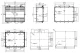 Installation Box Surface Mounted Hermetic 419x360x160mm IP65, Light Gray