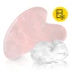 4FIZJO Natural Rose Quartz Gua Sha Massage Stone